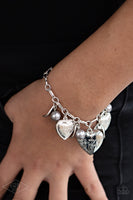 Paparazzi Love Will Find A Way Silver Bracelet - Life Of The Party