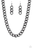 Paparazzi Heavyweight Champion Black Necklace