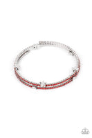 Paparazzi Let Freedom BLING Red Bracelet