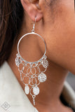 Paparazzi All CHIME High Silver Earring - Fashion Fix