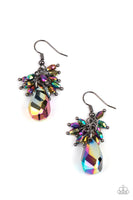 Paparazzi Well Versed in Sparkle Multi Oil Spill Earrings