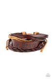 Paparazzi Brave Soul Brown Bracelet