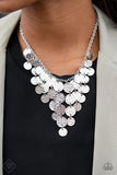 Paparazzi Spotlight Ready Silver Necklace- Fashion Fix Feb 2021