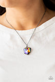 Paparazzi Stellar Serenity - Multi Oil Spill Necklace