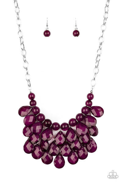 Paparazzi Sorry To Burst Your Bubble Purple Necklace- Fall Preview