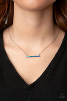 Paparazzi Sparkly Spectrum Blue Necklace